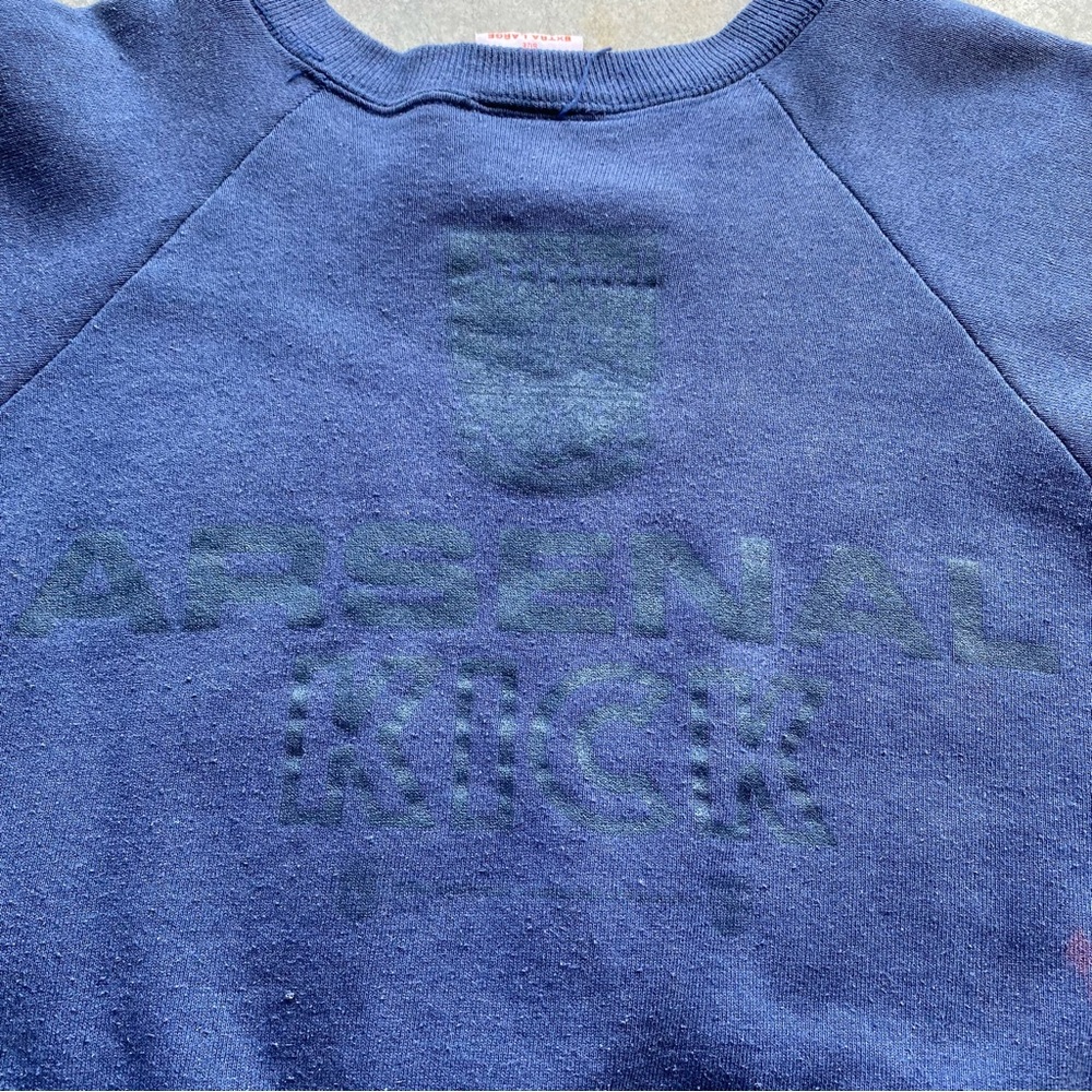 Vintage 90s Arsenal FC 1992/1994 Sweatshirt Jumper - Picture 4 of 9